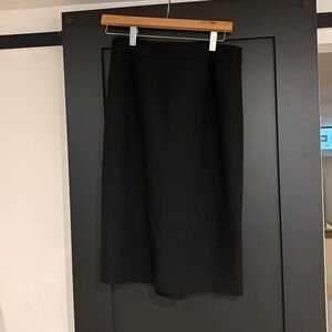 J. Crew wool midi pencil skirt